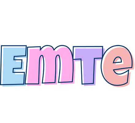 Emte pastel logo