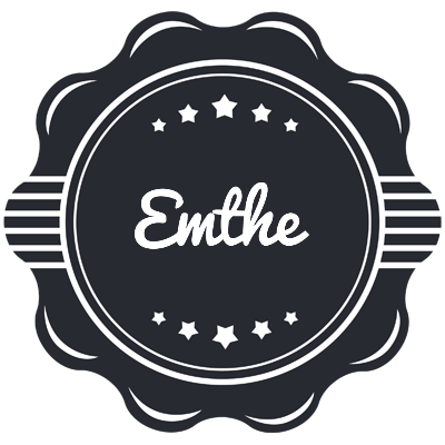 Emthe badge logo