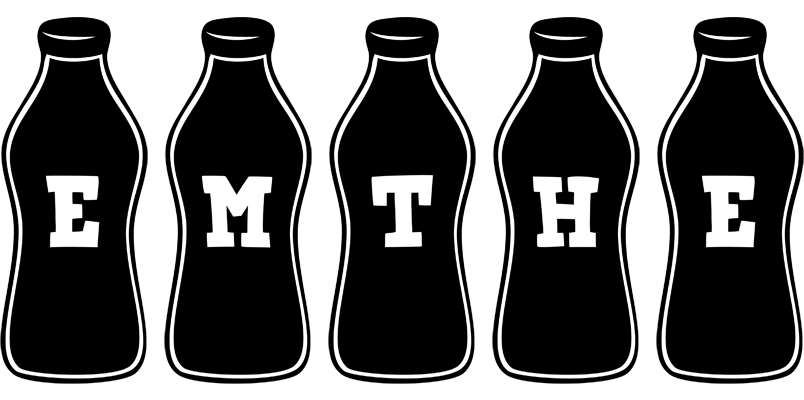 Emthe bottle logo