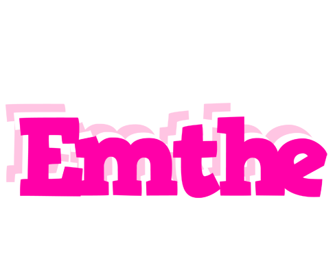 Emthe dancing logo