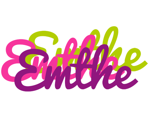 Emthe flowers logo