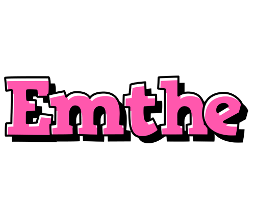 Emthe girlish logo