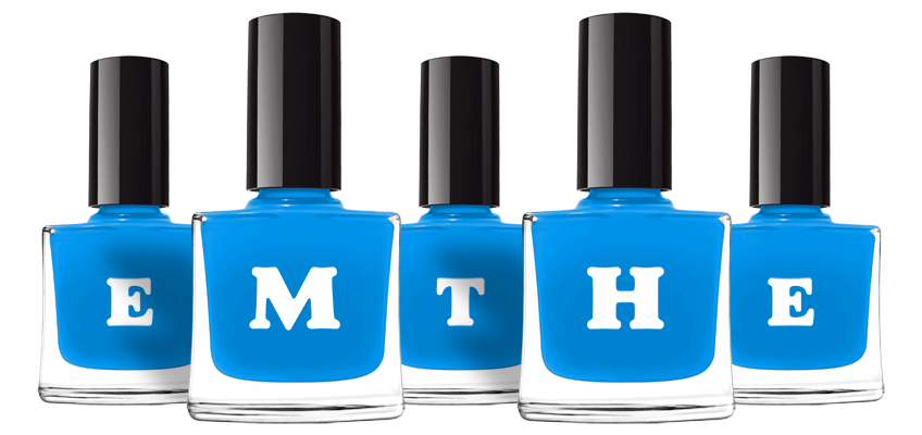 Emthe glossy logo