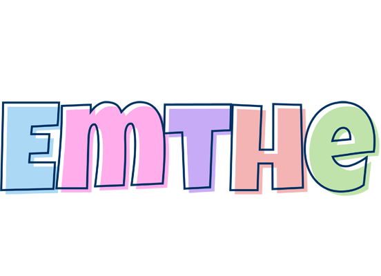 Emthe pastel logo