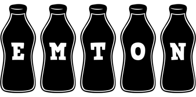 Emton bottle logo