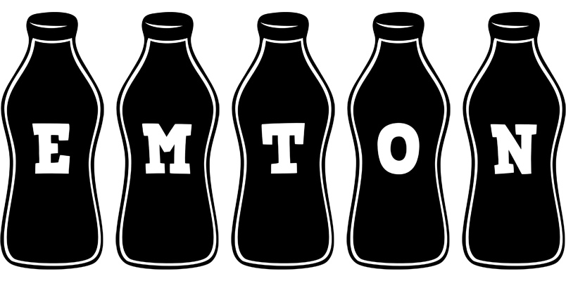 Emton bottle logo