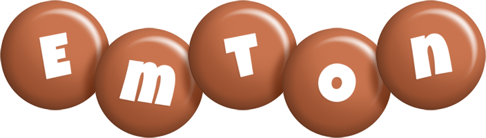 Emton candy-brown logo