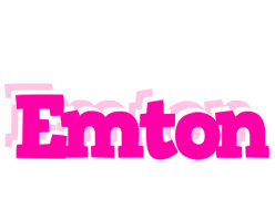 Emton dancing logo