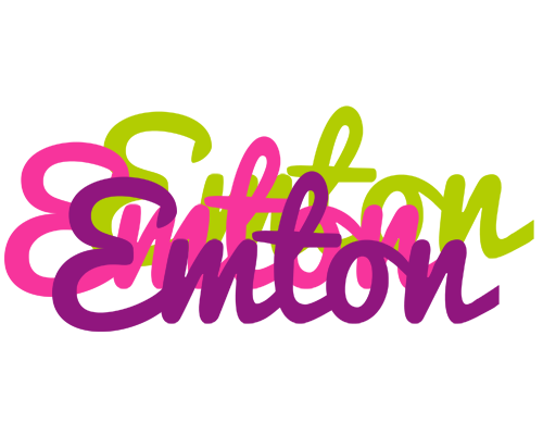 Emton flowers logo