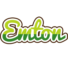 Emton golfing logo