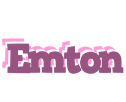 Emton relaxing logo