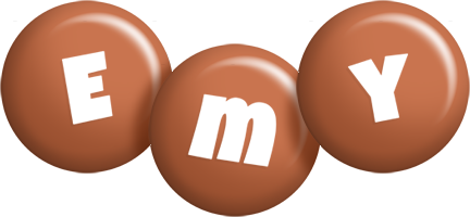 Emy candy-brown logo