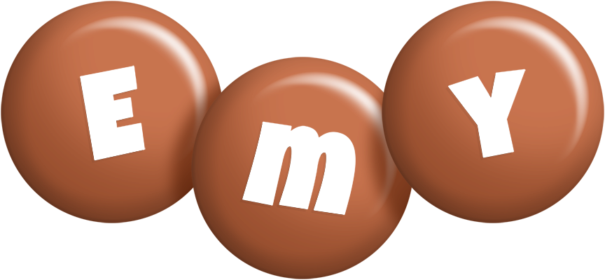 Emy candy-brown logo