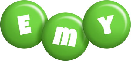 Emy candy-green logo