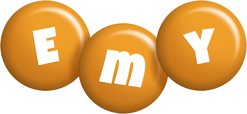 Emy candy-orange logo