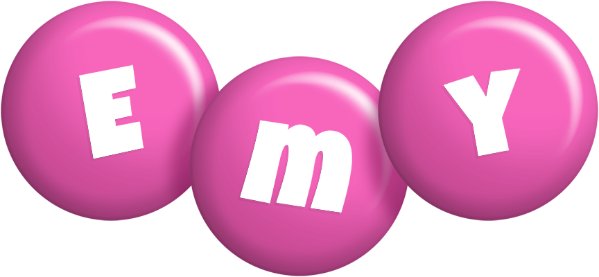 Emy candy-pink logo