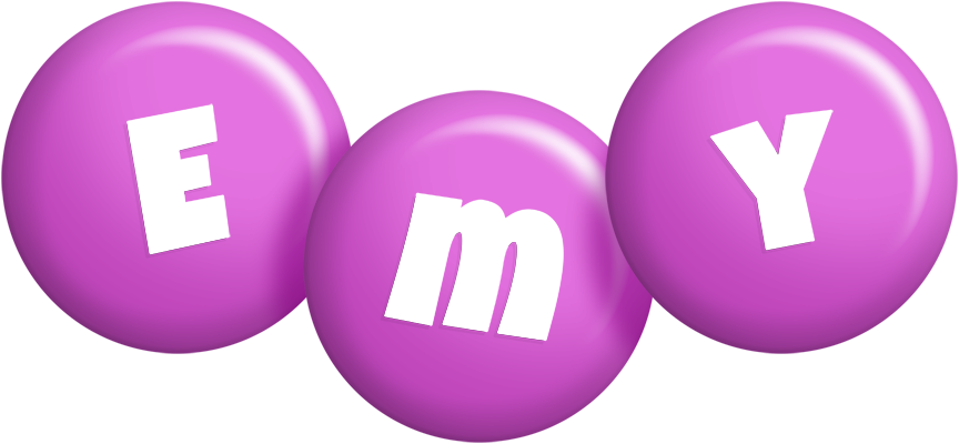 Emy candy-purple logo