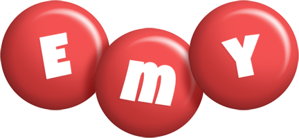 Emy candy-red logo