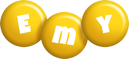 Emy candy-yellow logo