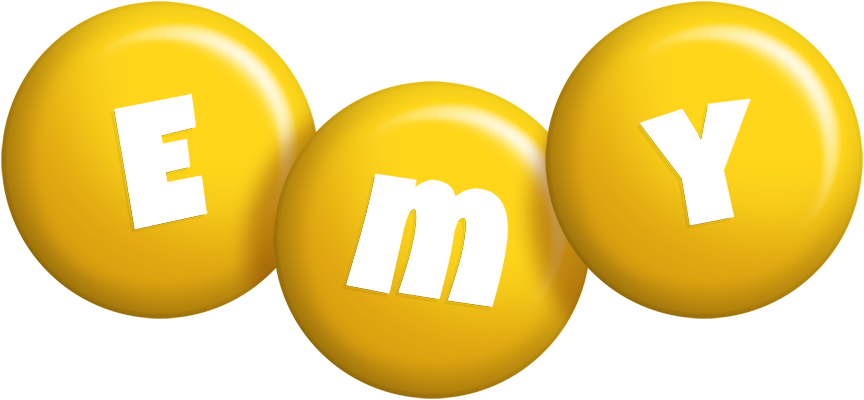 Emy candy-yellow logo