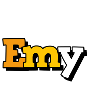 Emy cartoon logo