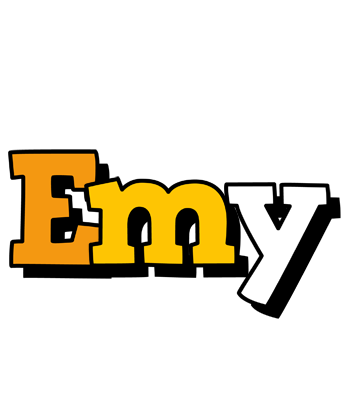 Emy cartoon logo
