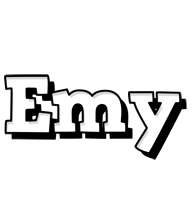 Emy snowing logo