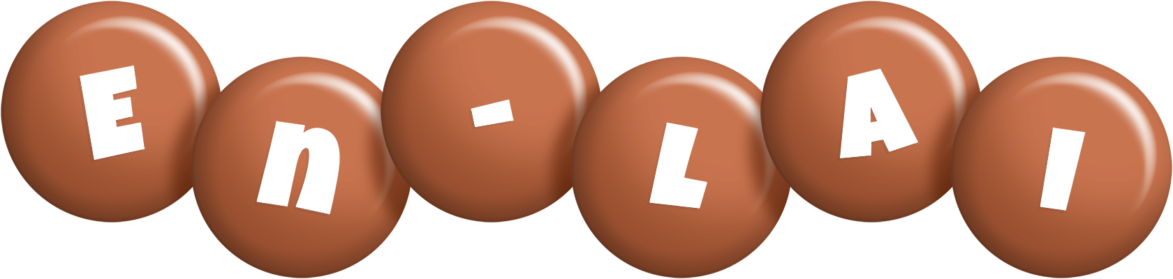 En-Lai candy-brown logo