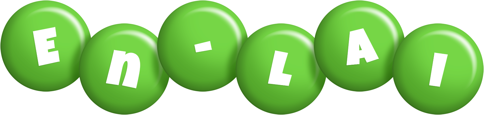 En-Lai candy-green logo