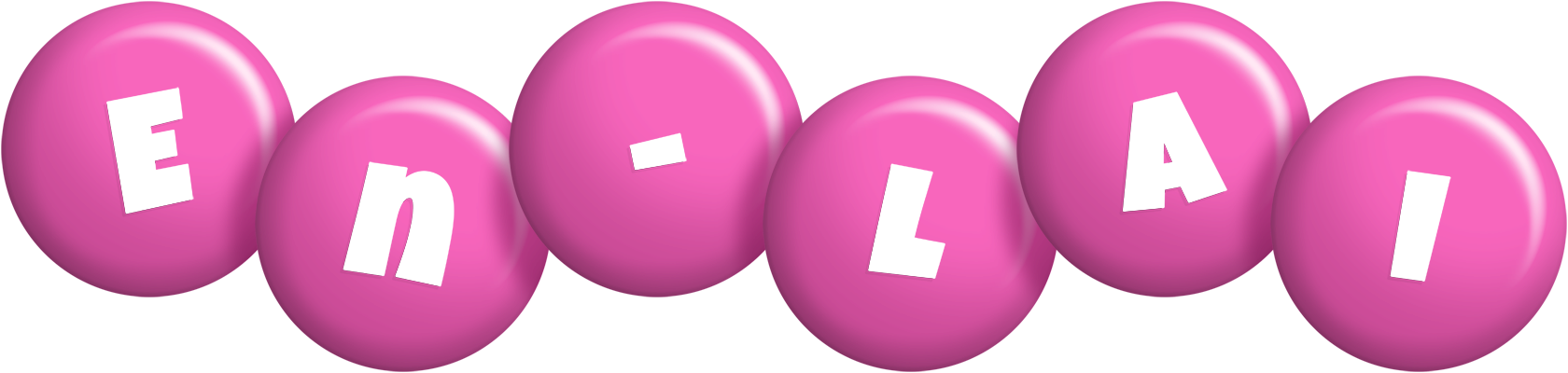 En-Lai candy-pink logo