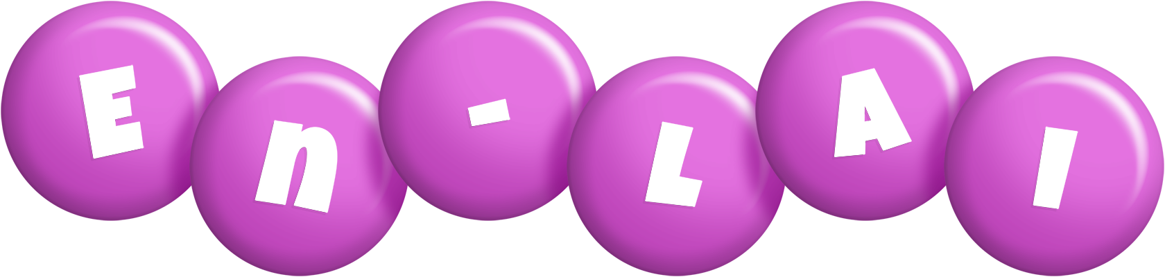 En-Lai candy-purple logo