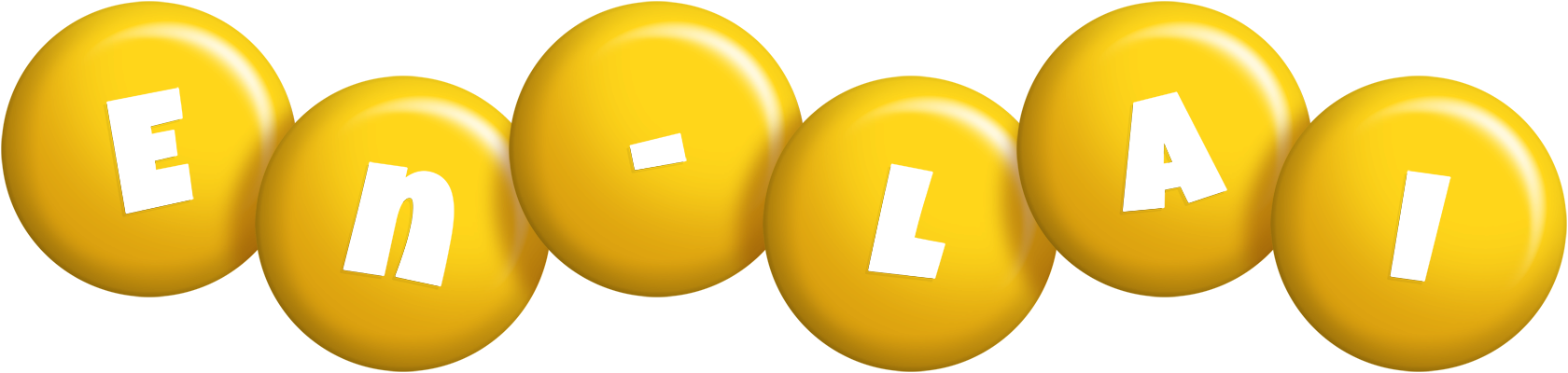 En-Lai candy-yellow logo