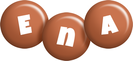 Ena candy-brown logo