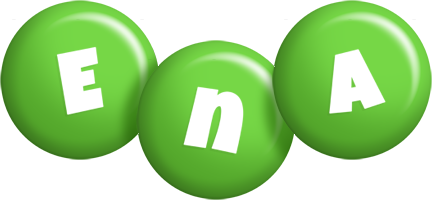 Ena candy-green logo