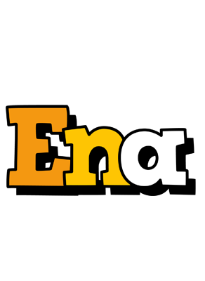 Ena cartoon logo