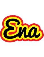 Ena flaming logo