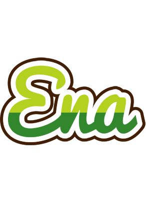 Ena golfing logo