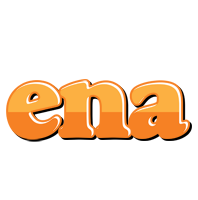 Ena orange logo