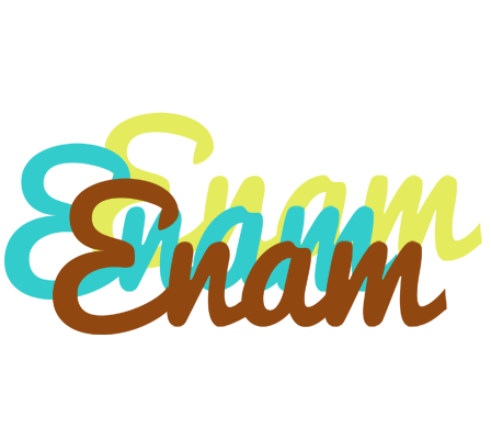 Enam cupcake logo