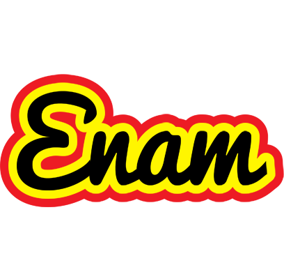 Enam flaming logo