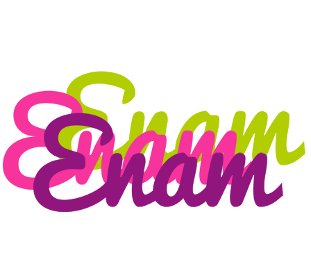 Enam flowers logo