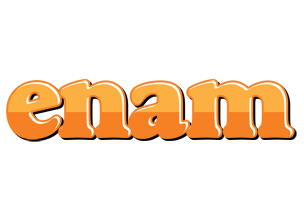 Enam orange logo