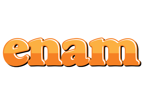 Enam orange logo