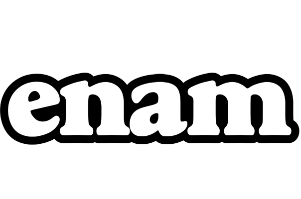 Enam panda logo
