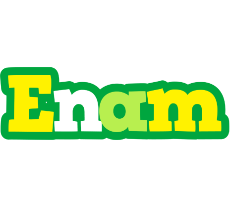 Enam soccer logo