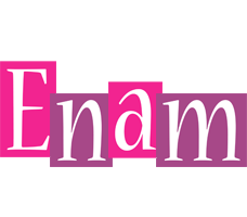 Enam whine logo