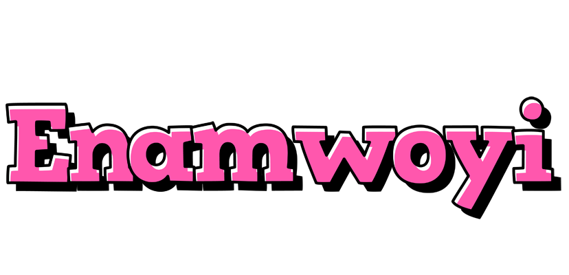 Enamwoyi girlish logo