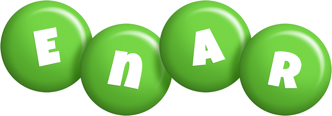 Enar candy-green logo