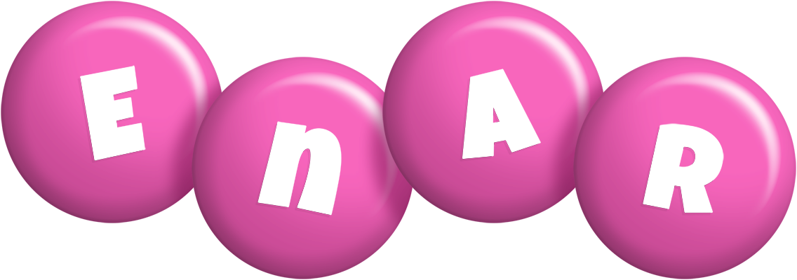 Enar candy-pink logo