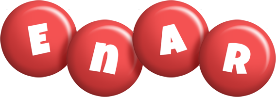Enar candy-red logo